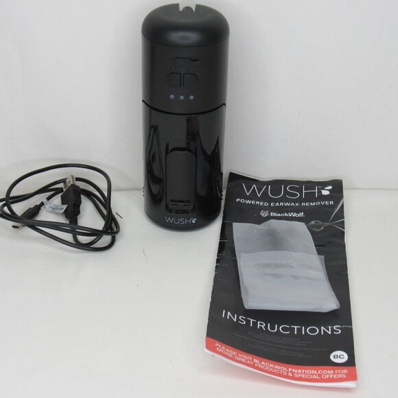 Wush Powered Earwax Remover Blackwolf - Picture 3 of 3